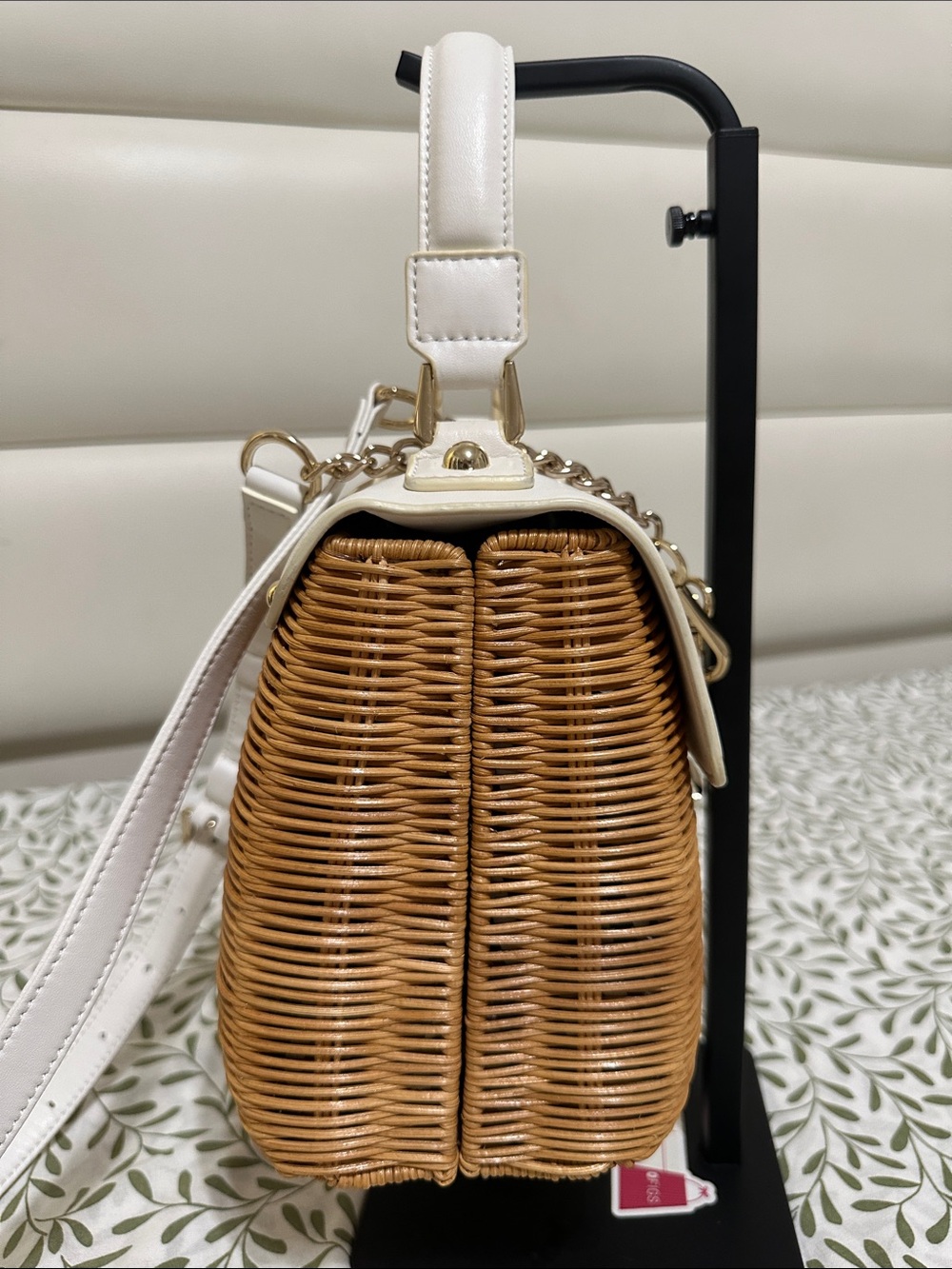 Diana Woven Top-Handle/Shoulder Bag - Picture 3 of 15